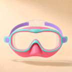 Lakeday kids swim goggles, Nose Cover in Pink Pop