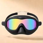 Lakeday kids swim goggles, Nose Cover in Prism Black