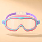 Lakeday kids swim goggles, Open Nose in Pink Lagoon